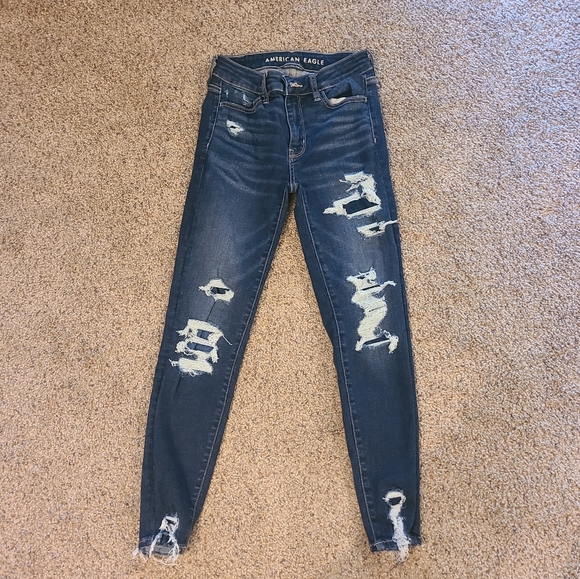 American Eagle Outfitters Denim - American Eagle hi rise jegging crop